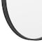 Flash Furniture 27.5" Round Black Metal Framed Accent Wall Mirror HFMHD-75G-CRE8-412315-GG - alternate 2